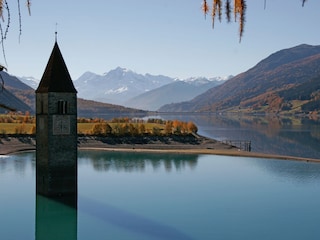 Turm im Reschensee
