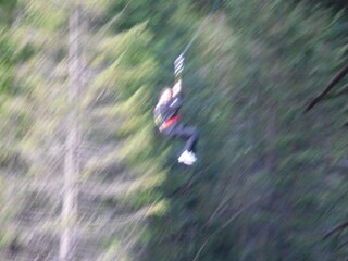 Flying -Fox im Hochseilgarten
