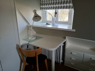 Schreibecke im Gästezimmer