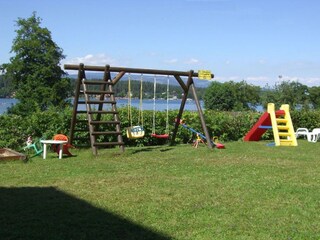 Hauseigener Spielplatz