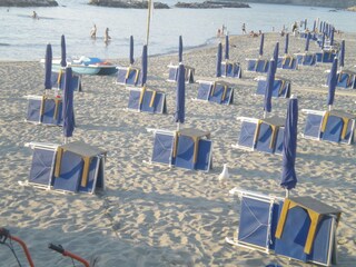 Chiaia Strand gegen Abend