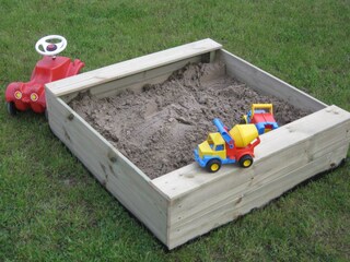 Sandkasten für die Lütten
