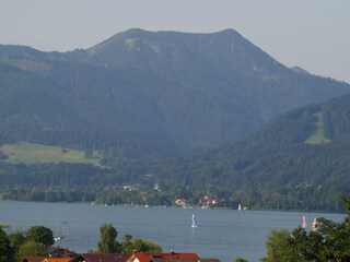 Aussicht aus der Wohnung Hirschberg Tegernsee