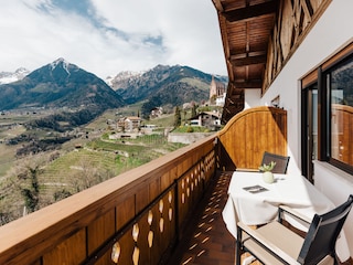 Traumhafter Blick auf die Südtiroler Berge