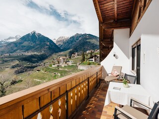 Fantastic view on the balcony