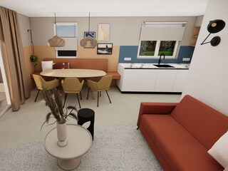 Holiday house Domburg Living Room 15