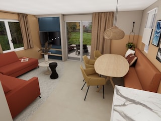 Holiday house Domburg Living Room 16