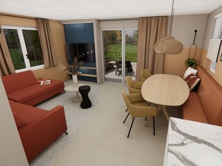 Vakantiehuis Domburg Grondplan 30