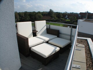 Dachterrasse mit Lounge Ecke