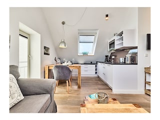 Essbereich mit Küche