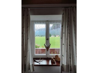 Ausblick vom Wohnbereich