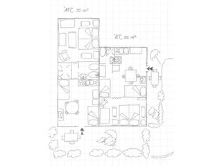 Appartement Tirrenia Grondplan 18