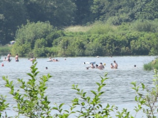 Schwimmen im Aartalsee