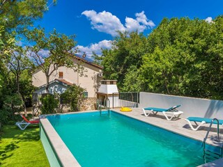 Maison de vacances Omišalj Enregistrement extérieur 1