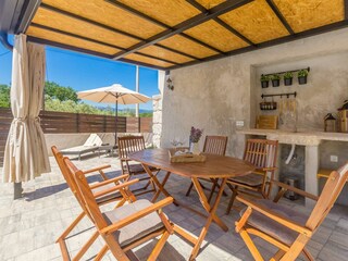 Casa de vacaciones Brzac Grabación al aire libre 10