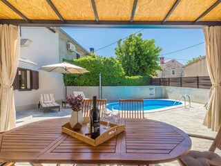 Casa de vacaciones Brzac Grabación al aire libre 12