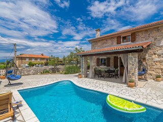 Maison de vacances Sveti Ivan Dobrinjski Enregistrement extérieur 5