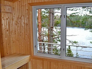 Sauna mit Seeblick