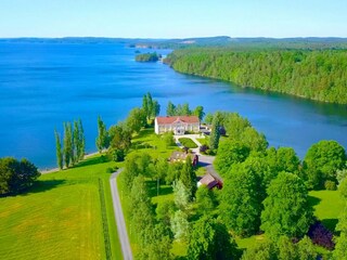 Panoramablick über den Gutshof "Ribbingshof"