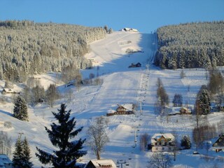 Downhills close to the Penzion u Veselých