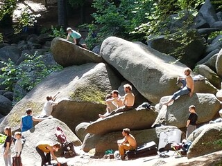 Felsenmeer zum Wandern und Klettern
