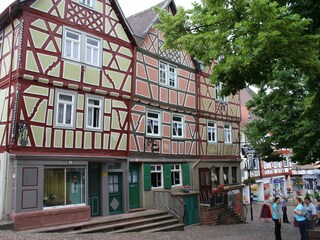 Weinregion mit Fachwerkromantik
