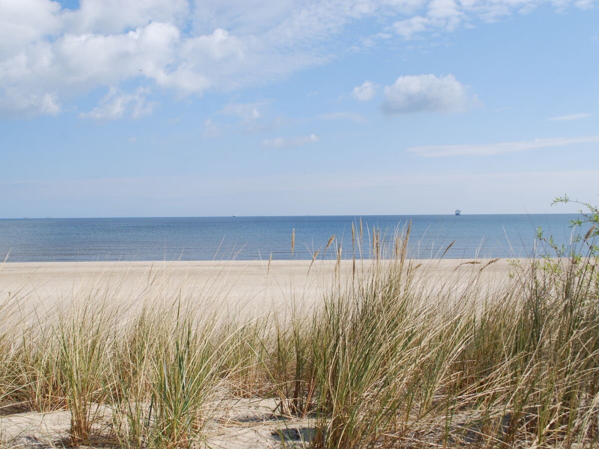 Der Strand ist nur einen Katzensprung entfernt