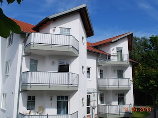 Blick auf das Haus