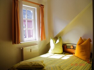 Blick in das 2.Schlafzimmer