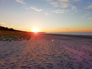 Abendstimmung am Strand