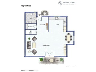 Casa per le vacanze Greetsiel Pianta del piano 25