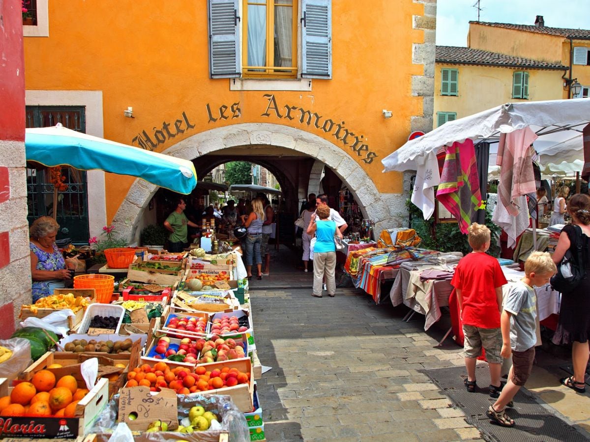 Markt in Valbonne