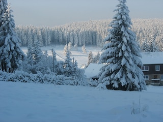 Skihang in Sichtweite