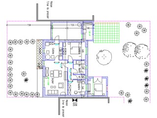 Casa per le vacanze Sérignan Pianta del piano 40