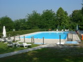 Nice pool with sunbathing lawn