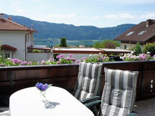 Balkon mit Seeblick