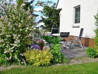 Terrasse zusammen mit der Ostwohnung