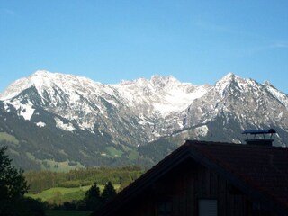 Blick vom Balkon