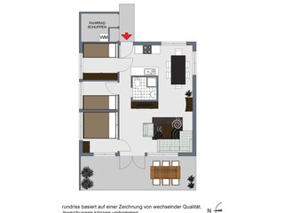 Casa per le vacanze Schoorldam Pianta del piano 25