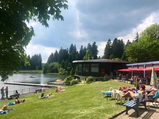 Waldseebad Hahnenklee (nur 10 min. zu Fuß entfernt)