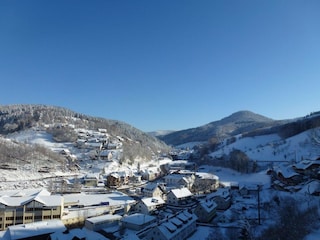 Talblick im Winter