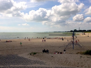 kinderfreundlicher Strand in Lemmer