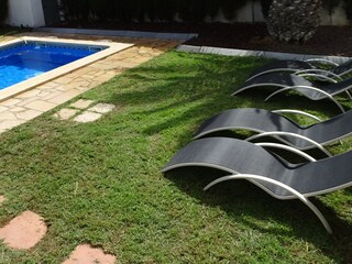 Pool mit Garten Möbeln