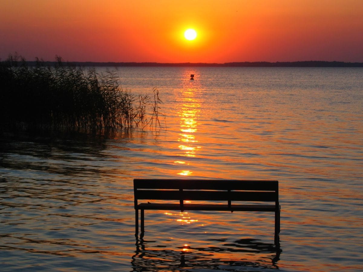 Sonnenuntergang an der Müritz