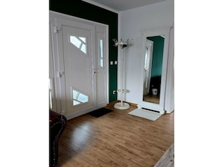 Garderobe im Eingangsbereich