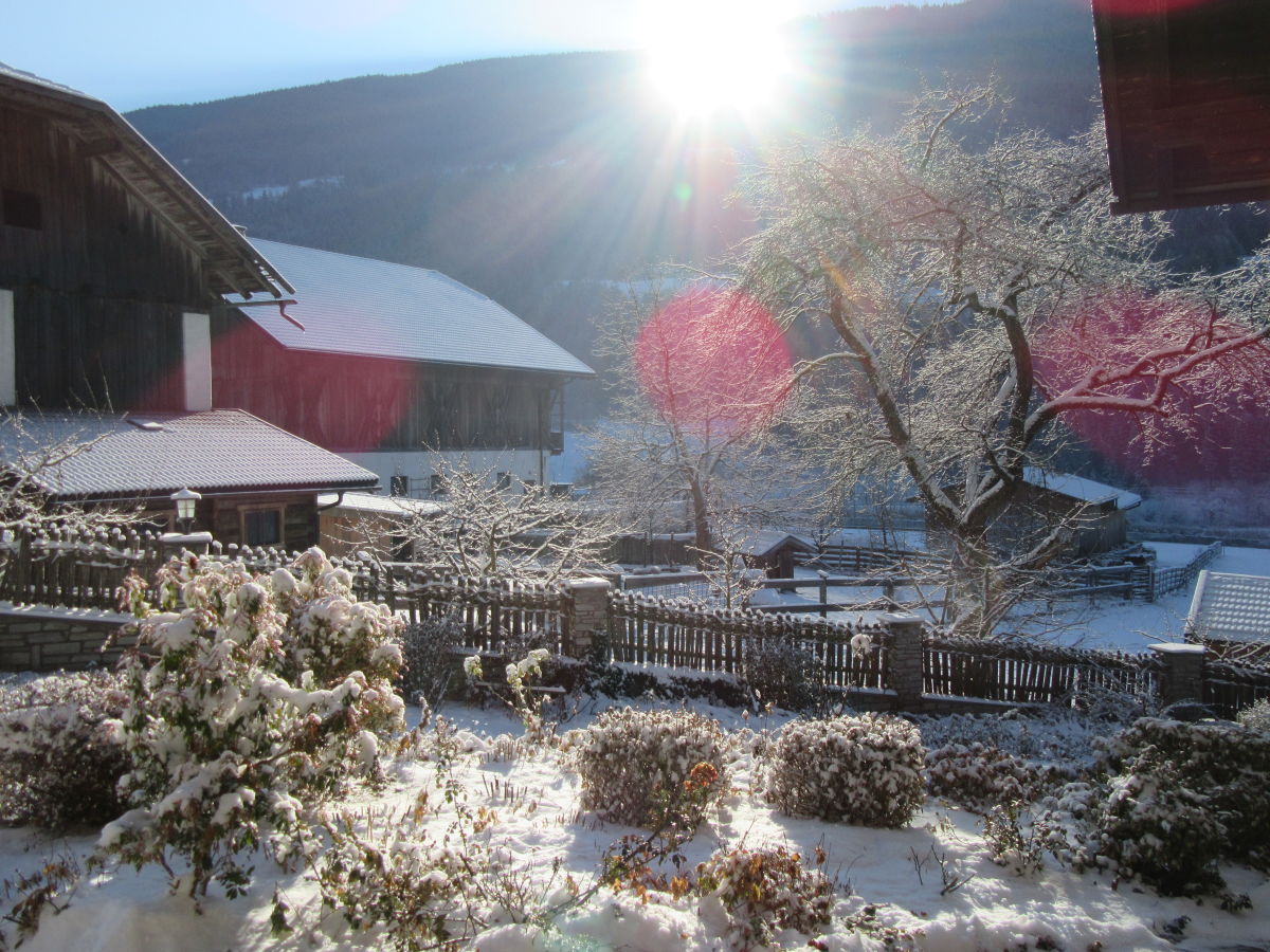 Unser Hof im Winter