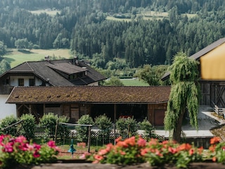 Aussicht vom Balkon