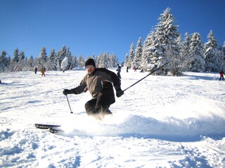 Skispaß am Fichtelberg