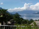 Breathtaking views of the lake and the mountains