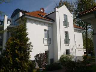 Außenansicht Parkresidenz am Hafen